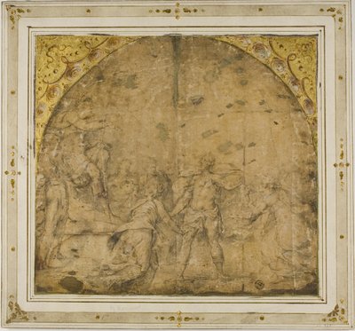 Wyrok Salomona autorstwa Camillo Boccaccino