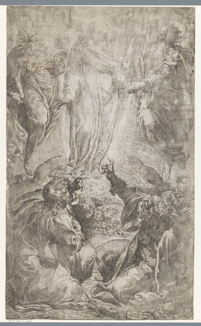 Przemienienie Chrystusa na górze Tabor autorstwa Camillo Procaccini