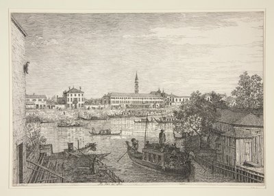 Ale Porte del Dolo (U zamków Dolo), z cyklu Vedute (Widoki) autorstwa Canaletto (Giovanni Antonio Canal)