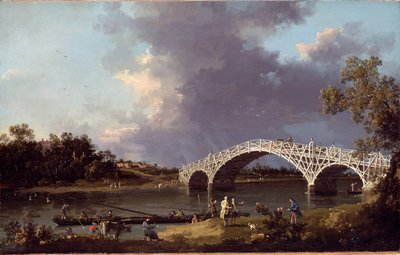 Widok na most Walton autorstwa Canaletto