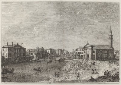Al Dolo, ok. 17351746. autorstwa Canaletto