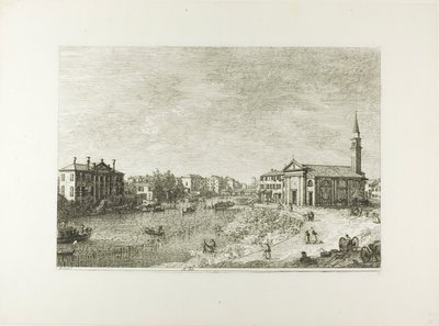 Al Dolo, z Views autorstwa Canaletto