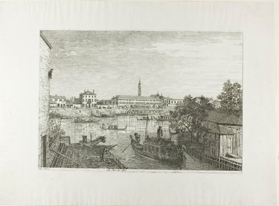 Ale Porto del Dolo autorstwa Canaletto