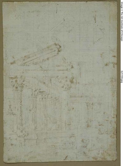 Szkice architektoniczne autorstwa Canaletto