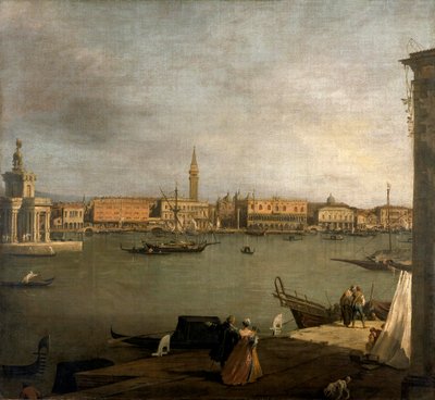 Canaletto - Basen św. Marka, NMW A 76 autorstwa Canaletto