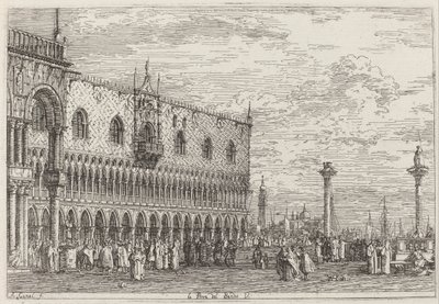 Canaletto - La Piera del Bando. V. - Google Art Project autorstwa Canaletto