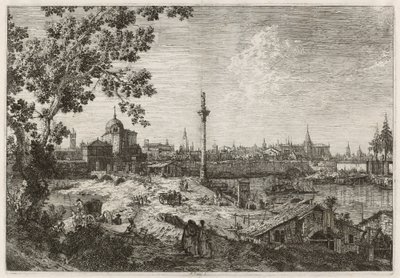 Wyimaginowany widok Padwy autorstwa Canaletto