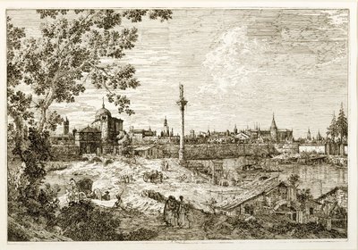 Wyimaginowany widok Padwy autorstwa Canaletto