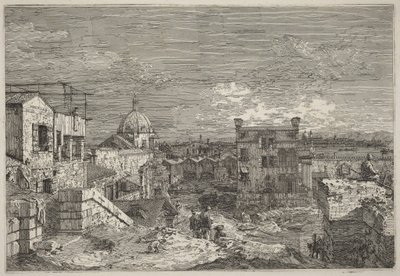 Wyobrażony widok Wenecji autorstwa Canaletto