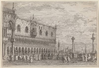 Molo zespołu. V, ok. 17351746. autorstwa Canaletto