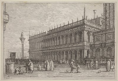 Libreria. V. autorstwa Canaletto