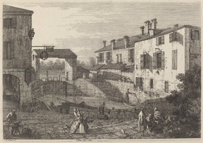 Drzwi Dolo autorstwa Canaletto