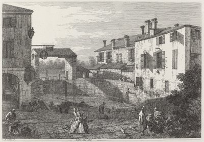 Drzwi Dolo, c. 17351746. autorstwa Canaletto