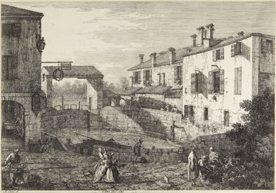 Bramy Dolo autorstwa Canaletto