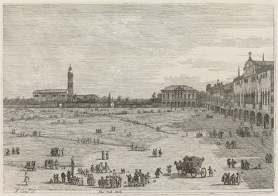 Pra della Valle autorstwa Canaletto