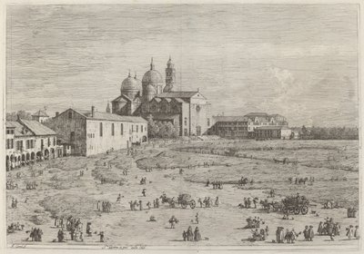 S. Giustina w pra della Vale, c. 17351746. autorstwa Canaletto