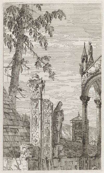 Grób Biskupa [w środku], ok. godz. 17351746. autorstwa Canaletto