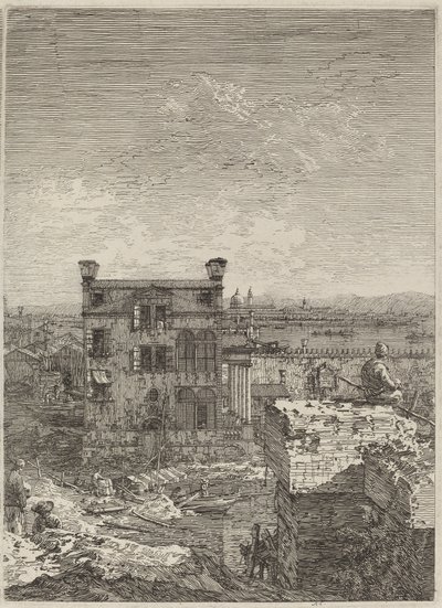 Dom z perystylem autorstwa Canaletto