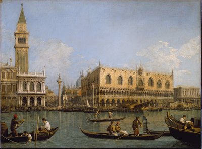 The Mole, widok z basenu św. Marka do Wenecji Obraz Antonio Canal znany jako Canaletto autorstwa Canaletto