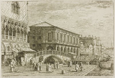 Więzienie, z wedut autorstwa Canaletto