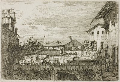 Taras, z Vedute autorstwa Canaletto