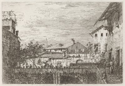Taras [na dole po prawej] autorstwa Canaletto