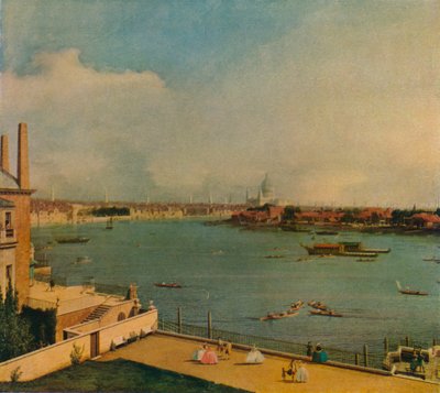 Tamiza z domu Richmond, 1746 autorstwa Giovanni Antonio Canal