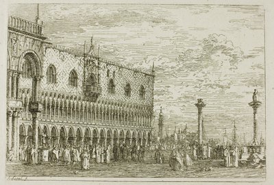 w Piera del Band V, z Vedute autorstwa Canaletto