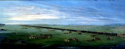 Obóz marcowy - Pasaż Batei autorstwa Candido Lopez