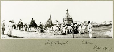 Święty Dywan, Kair, wrzesień 1917 autorstwa Capt. Arthur Rhodes