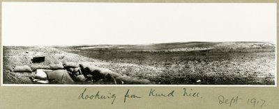 Patrząc z Kurd Hill, wrzesień 1917 autorstwa Capt. Arthur Rhodes