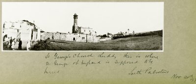 Kościół św. Jerzego, Ludd, 2 grudnia 1917 autorstwa Capt. Arthur Rhodes