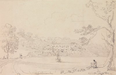 Appuldurcombe, wyspa Wight, 29 grudnia 1826 autorstwa Capt. Thomas Hastings