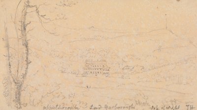 Appuldurcombe, Lord Yarborough, Isle of Wight autorstwa Capt. Thomas Hastings