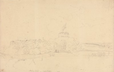 Łucznictwo, Carisbrooke autorstwa Capt. Thomas Hastings