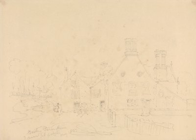 Barton Farm House, East Cowes, Isle of Wight, maj 1833 autorstwa Capt. Thomas Hastings