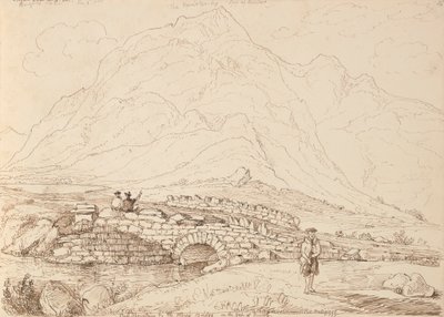 Bycza Góra i Most Zająca autorstwa Capt. Thomas Hastings