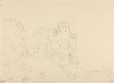 Zamek Carisbrooke, 9 maja 1826 autorstwa Capt. Thomas Hastings