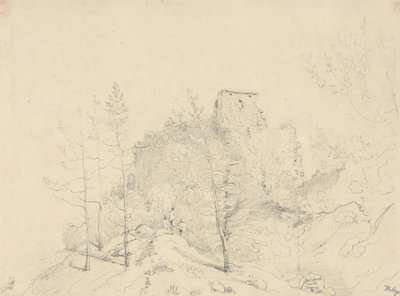 Zamek Carisbrooke, 9 maja 1826 autorstwa Capt. Thomas Hastings