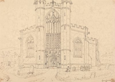 Kościół św Bartłomieja, Crewkerne autorstwa Capt. Thomas Hastings