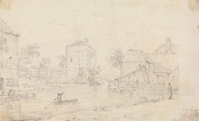 Cock Lane w Canterbury autorstwa Capt. Thomas Hastings