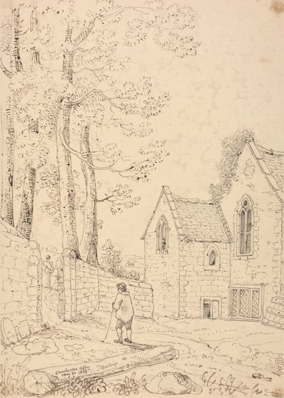 Opactwo Crewkerne, 24 maja 1833 r autorstwa Capt. Thomas Hastings