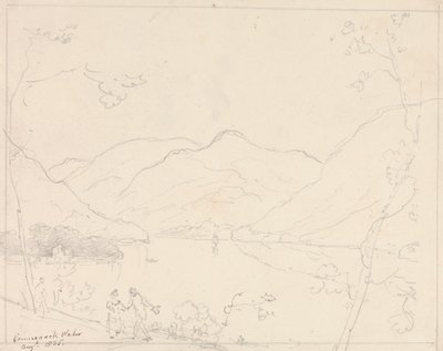 Crummock Water, sierpień 1835 autorstwa Capt. Thomas Hastings