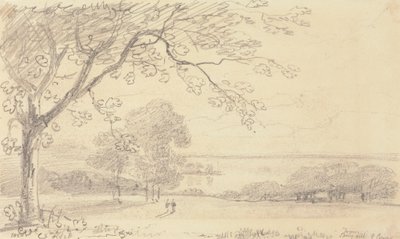 East Cowes od Spring Hill, Isle of Wight autorstwa Capt. Thomas Hastings