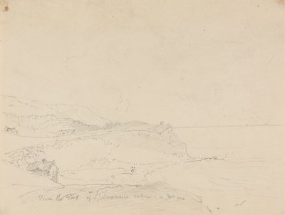 Z portu św. Wawrzyńca, 14 stycznia 1826 r autorstwa Capt. Thomas Hastings