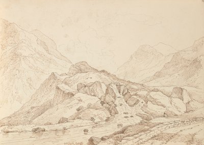 Kaskada Gowlanda, Gap of Dunloh, 6 września 1841 r autorstwa Capt. Thomas Hastings