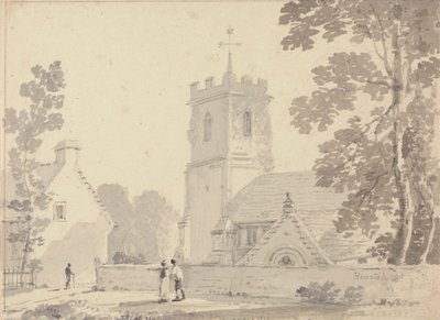 Kościół Henstridge, 23 sierpnia 1833 autorstwa Capt. Thomas Hastings