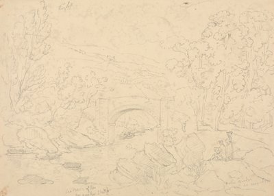 Most Holne, 30 maja 1833 r autorstwa Capt. Thomas Hastings