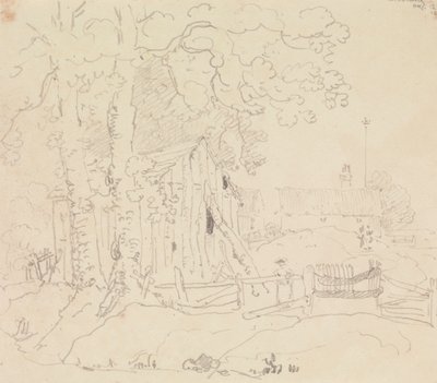 W Calbourne, Isle of Wight, 12 sierpnia 1829 autorstwa Capt. Thomas Hastings