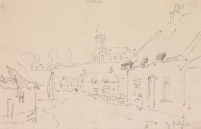 W Godshill na wyspie Wight autorstwa Capt. Thomas Hastings